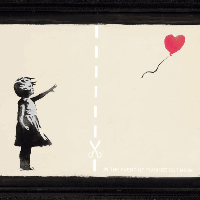 Banksy — В случае развода Сократите здесь