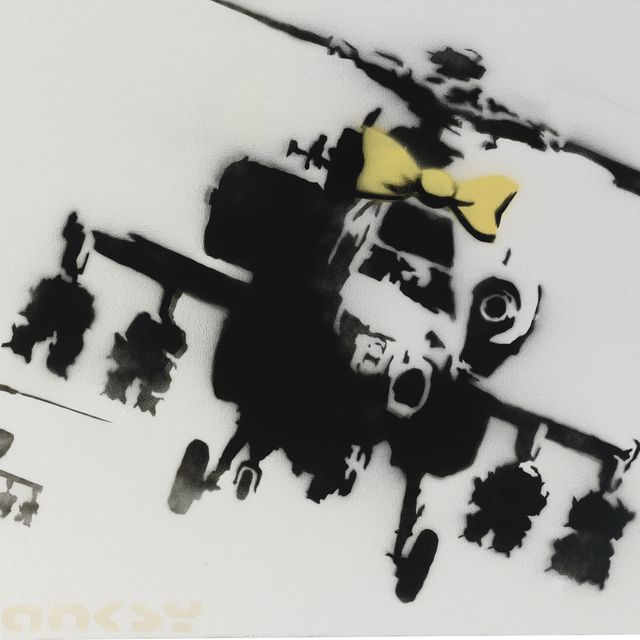 Banksy — Счастливые вертолеты