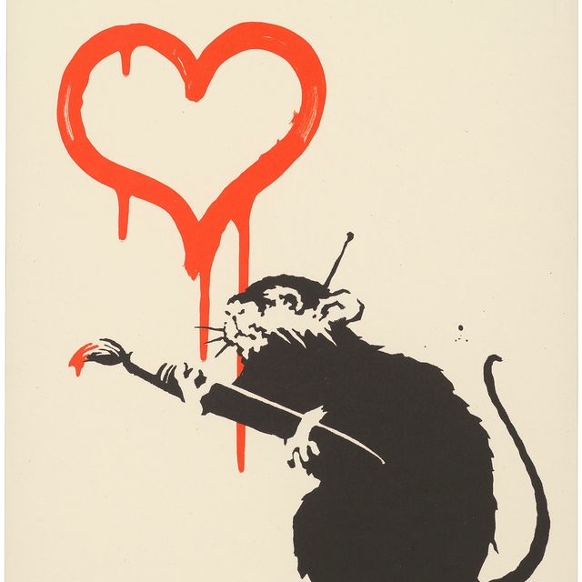 Banksy — Любовная крыса