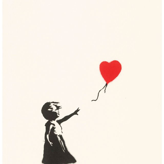 Banksy — Девушка с воздушным шаром