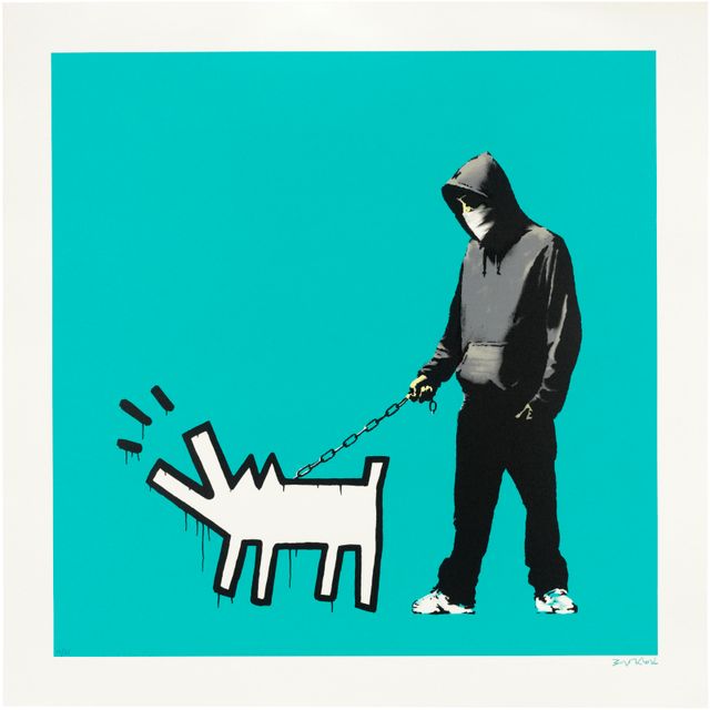 Banksy — Выбери свое оружие (бирюзовое)
