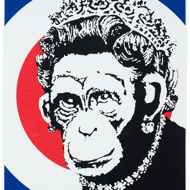 Banksy — Королева обезьян