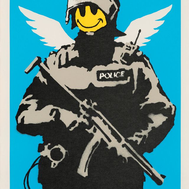 Banksy — Летающая медь