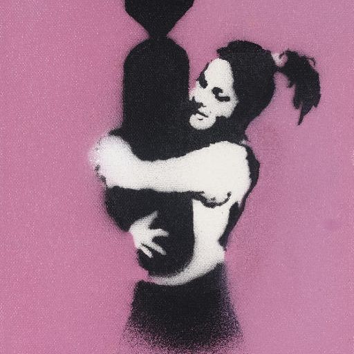 Banksy — Обниматель бомб