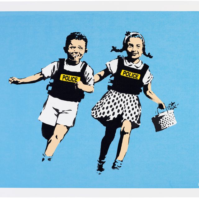 Banksy — Джек и Джилл (Дети-полицейские)