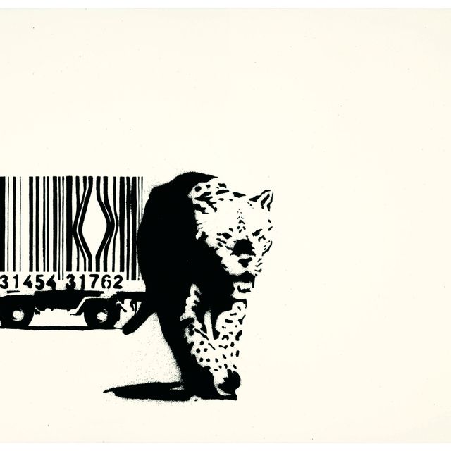 Banksy — Леопардовый штрих-код