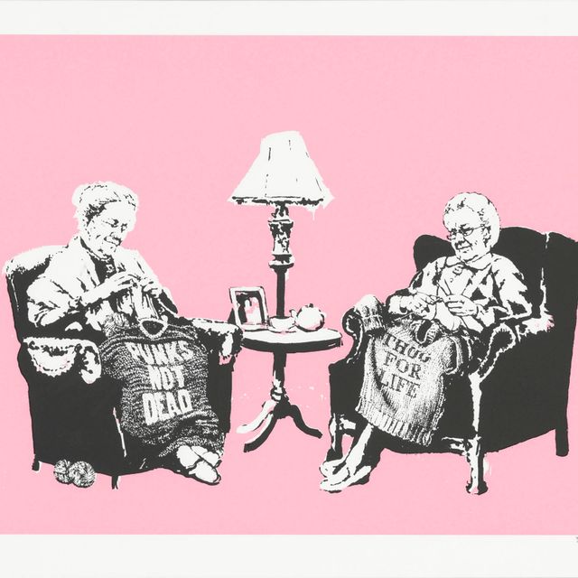 Banksy — Бабушки