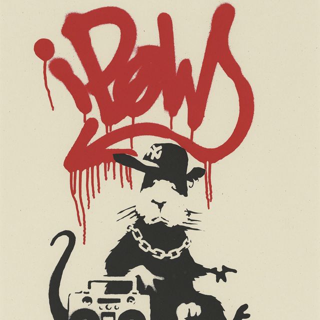 Banksy — Крыса-гангстер