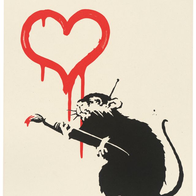 Banksy — Любовная крыса