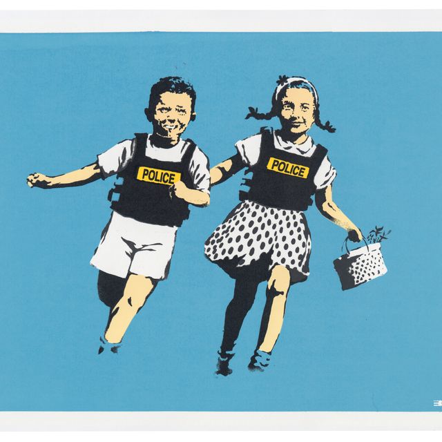 Banksy — Джек и Джилл (Дети-полицейские)