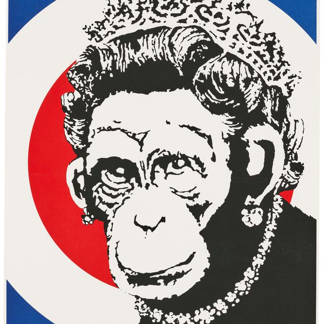 Banksy — Королева обезьян