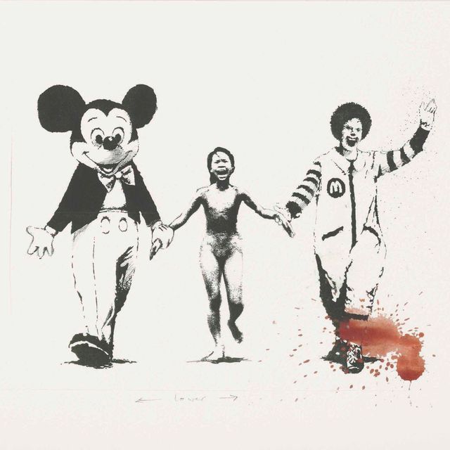 Banksy — Napalm (Не могу избавиться от этого чувства), из: В самый темный час может быть свет.