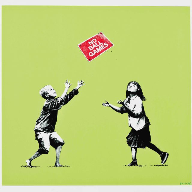 Banksy — Никаких игр с мячом