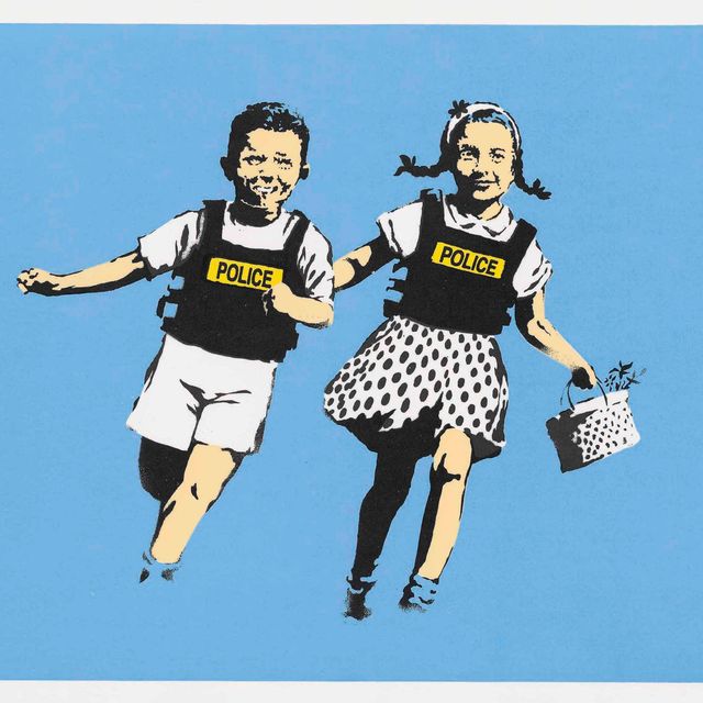 Banksy — Джек и Джилл (Дети-полицейские)