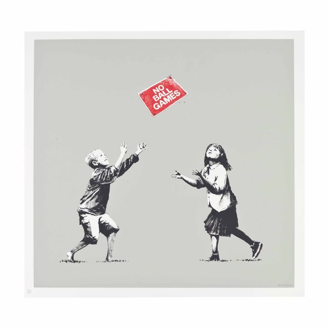 Banksy — Никаких игр с мячом