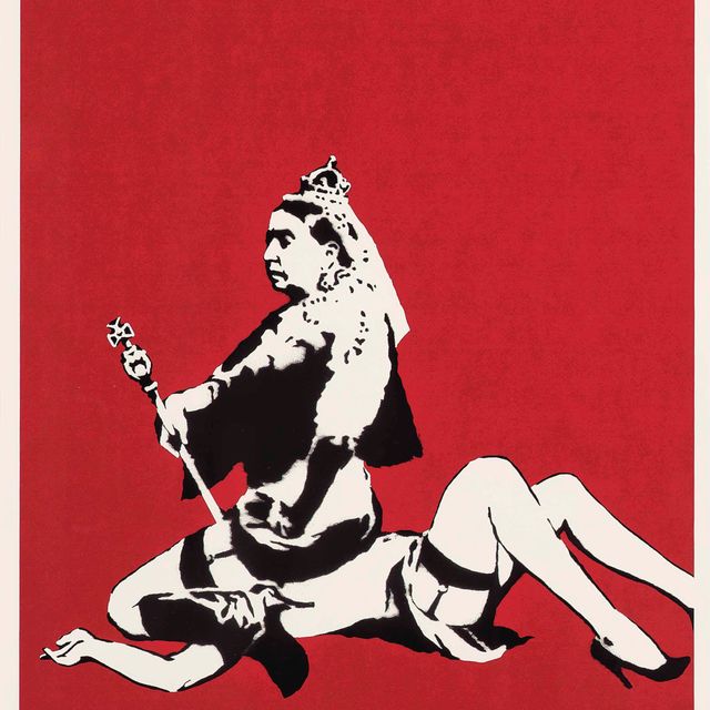 Banksy — Королева Виктория