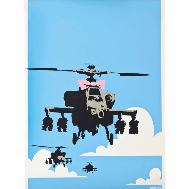 Banksy — Счастливые вертолеты