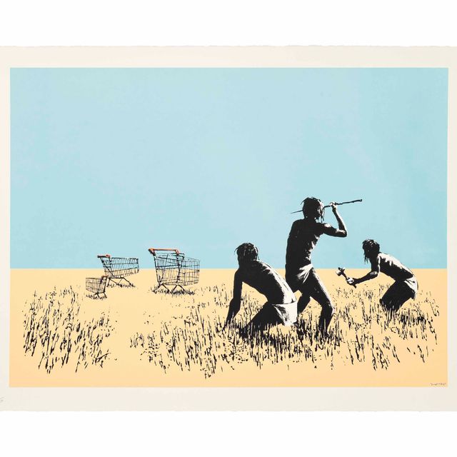 Banksy — Тележки