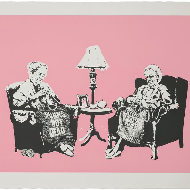 Banksy — Бабушки