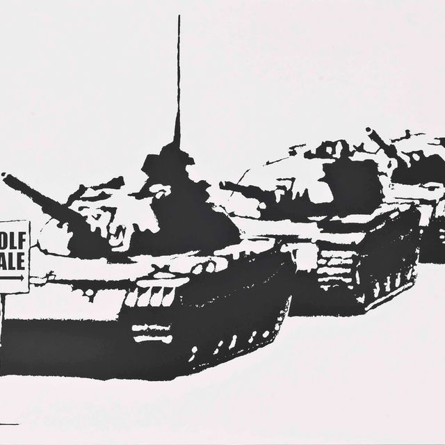 Banksy — Продажа гольфа