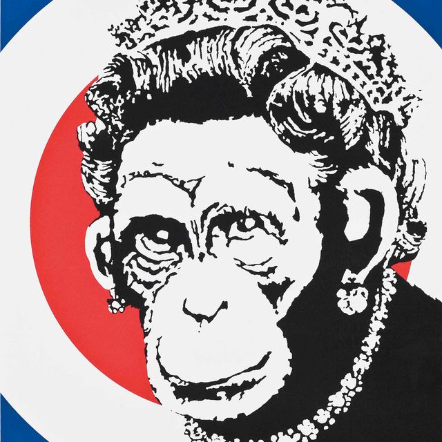 Banksy — Королева обезьян