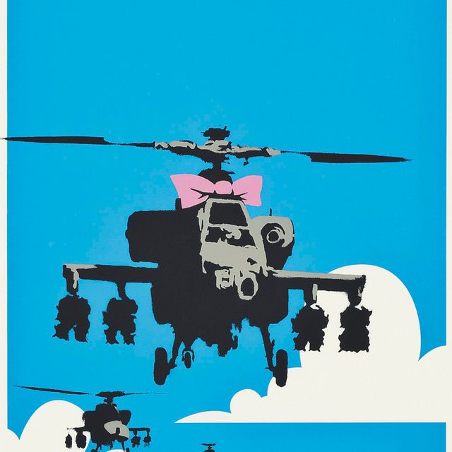 Banksy — Счастливые вертолеты