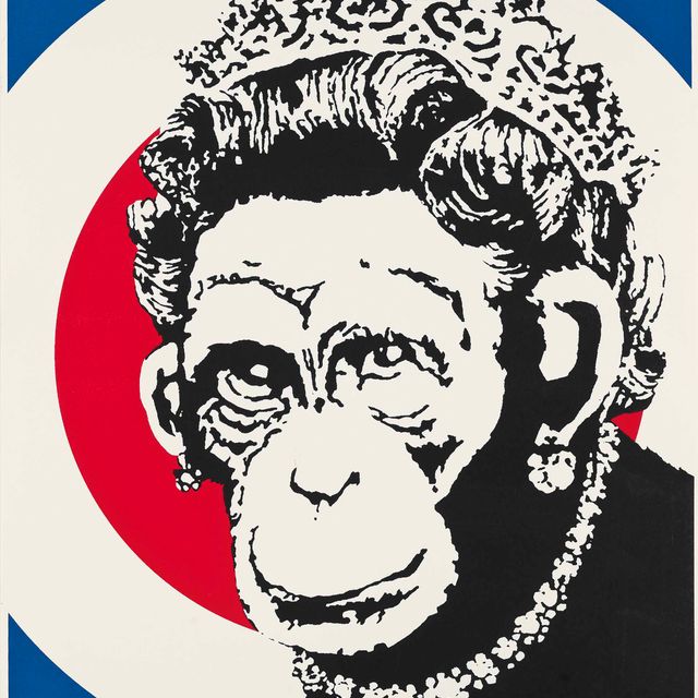 Banksy — Королева обезьян