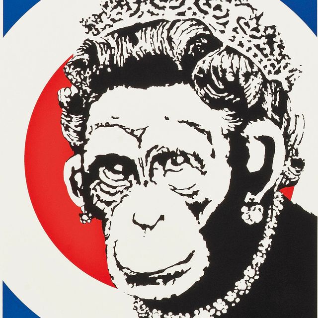 Banksy — Королева обезьян
