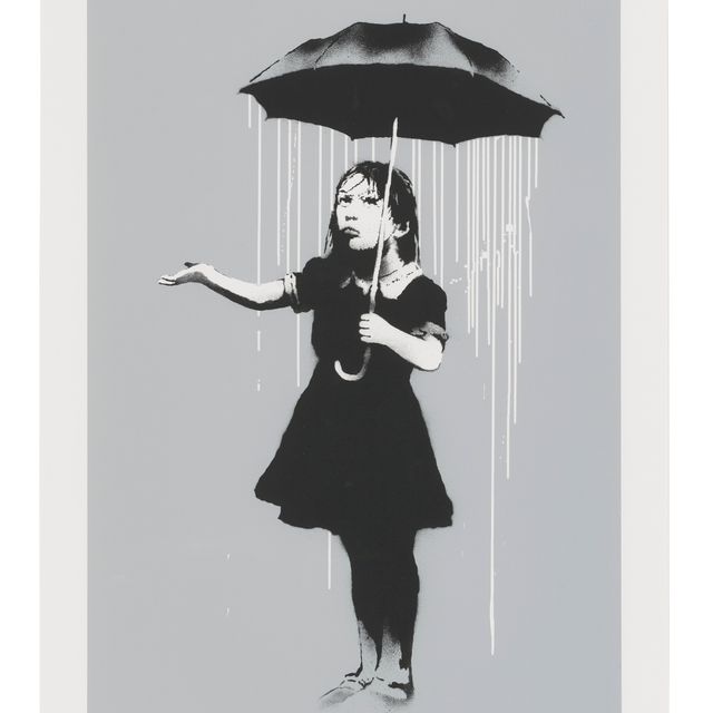 Banksy — НОЛА (белая)