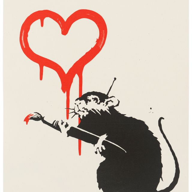 Banksy — Любовная крыса