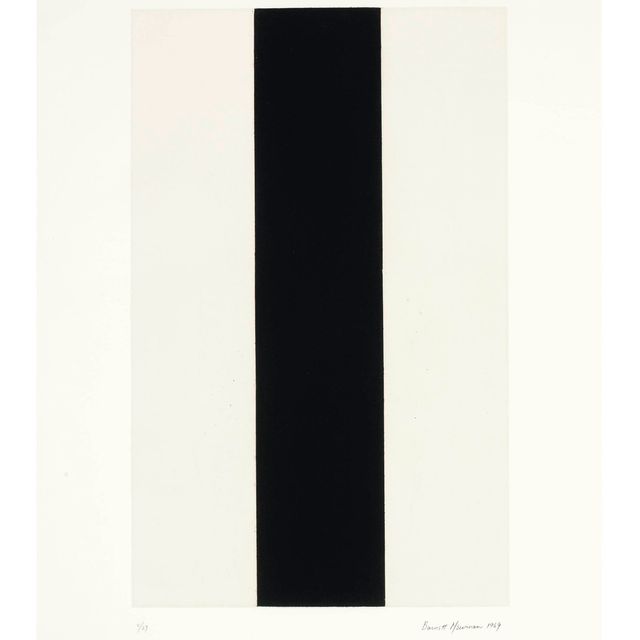 Barnett Newman — Гравюра 2 без названия (B.N.F. 250; S. 41)