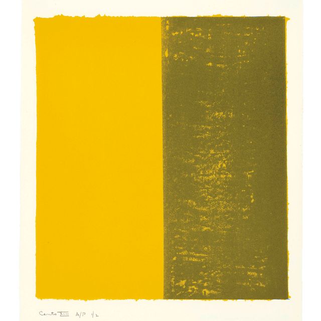 Barnett Newman — Песнь XIII, из 18 песен (Б.Н.Ф. 221; С. 15)