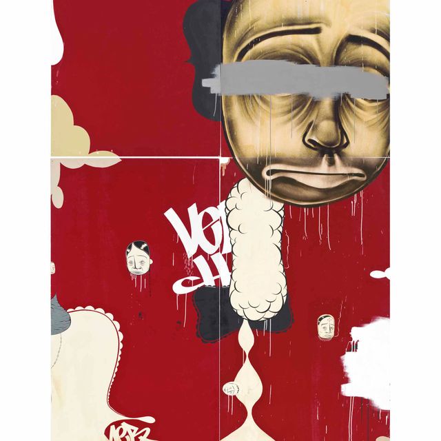 Barry McGee — Венецианская стена