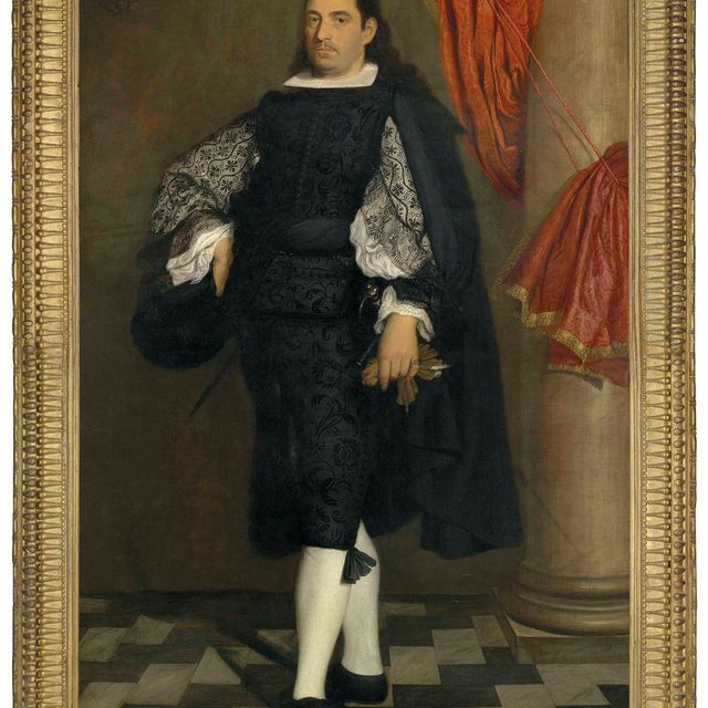 Bartolomé Esteban Murillo — Портрет джентльмена в полный рост, предположительно члена семьи Остильяни