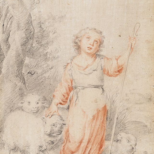 Bartolomé Esteban Murillo — Молодой Христос, достойный человек.