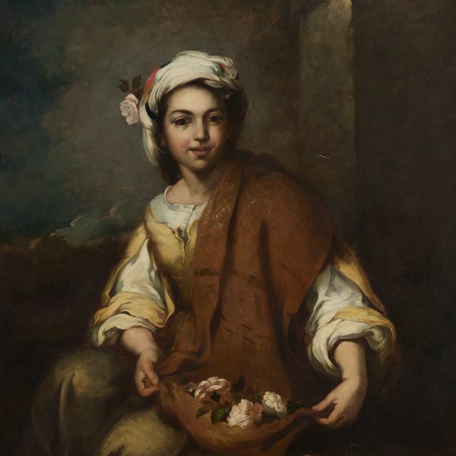 Bartolomé Esteban Murillo — Девушка-цветок