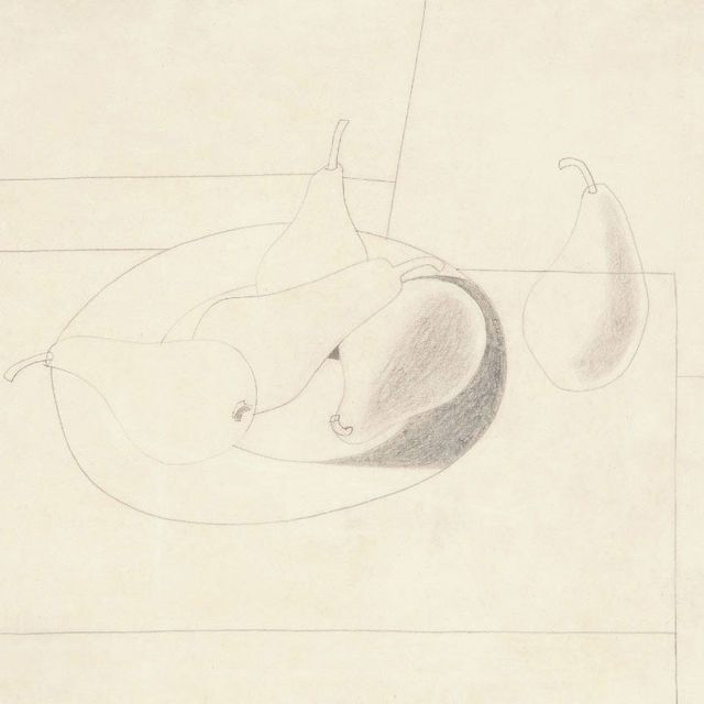 Ben Nicholson — Тарелка с грушами