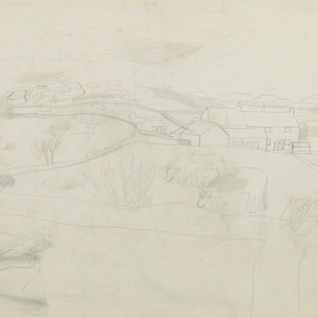 Ben Nicholson — Корнуоллский пейзаж