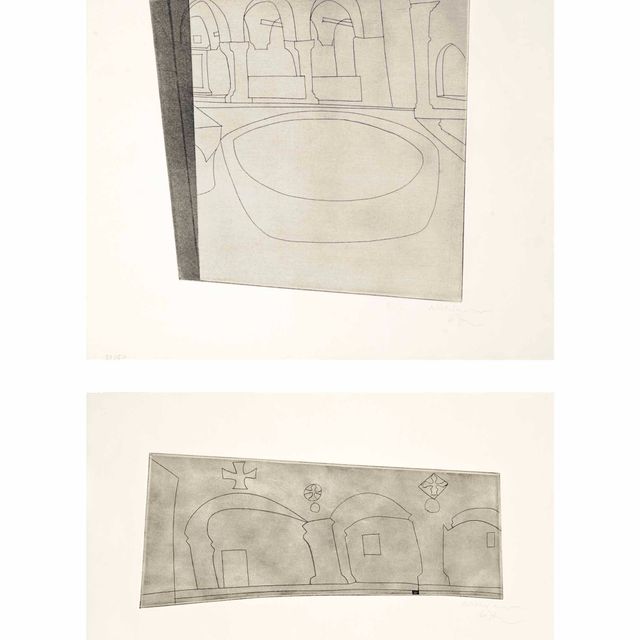 Ben Nicholson — Шесть гравюр (Лафранка 65, 86, 90, 97, 102 & 126)