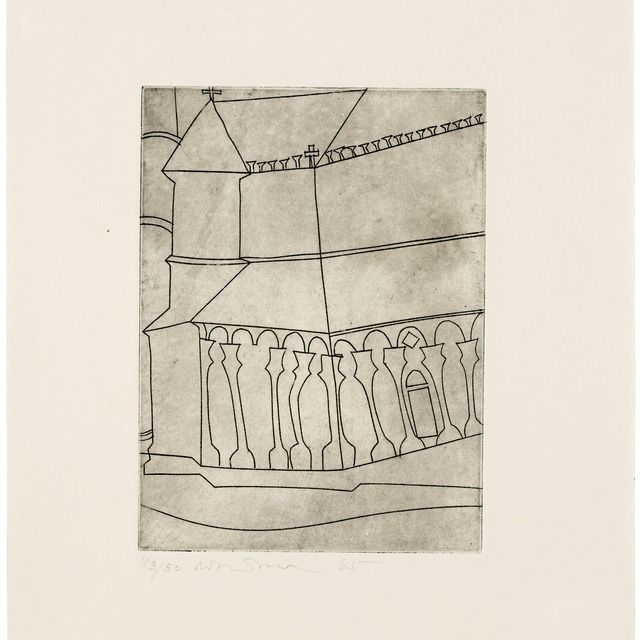 Ben Nicholson — Фрагмент Тосканского собора