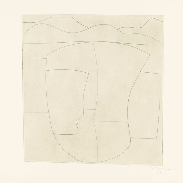 Ben Nicholson — Эвбея (вертикальная) (Lafranca 102)