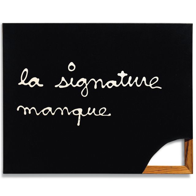 Ben Vautier — Фирменный манк (Le Ben manque)