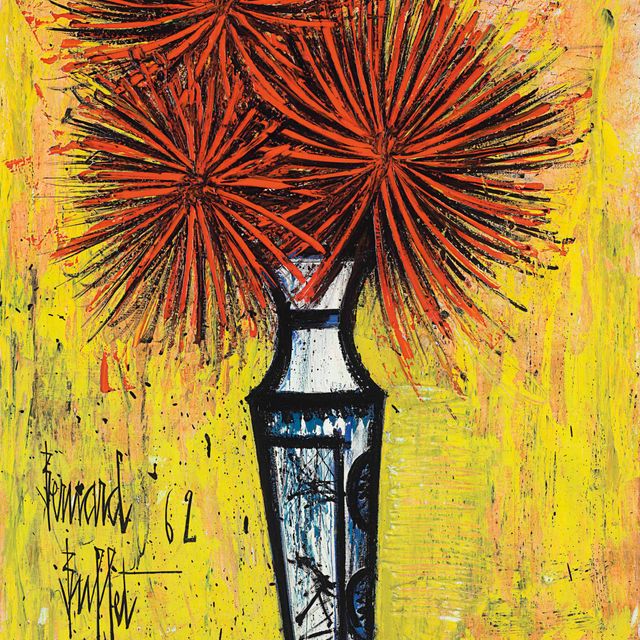Bernard Buffet — Георгины