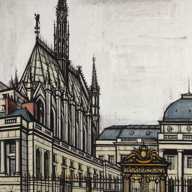 Bernard Buffet — Ла Сент-Шапель