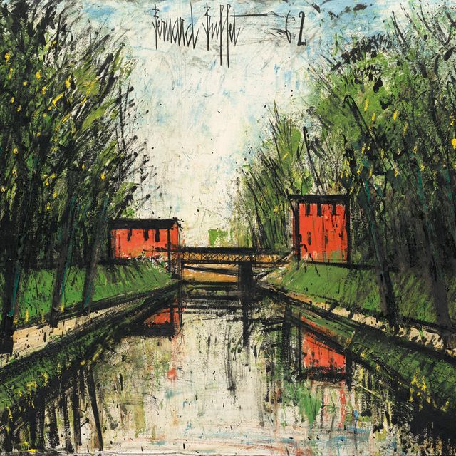 Bernard Buffet — Ле-Канал, окрестности Эвро