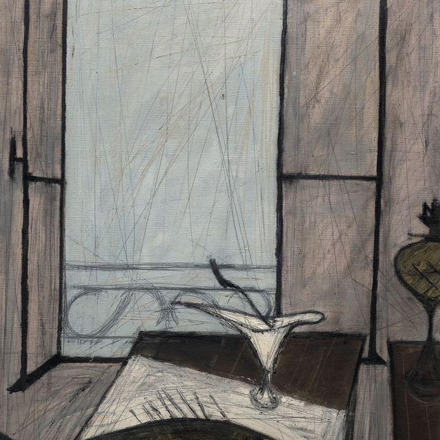 Bernard Buffet — Смерть природы скрыта за окном