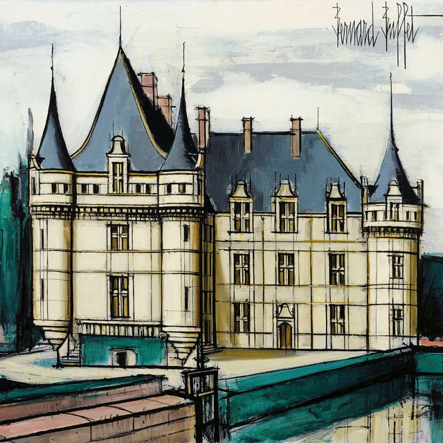 Bernard Buffet — Замок Азе-ле-Ридо