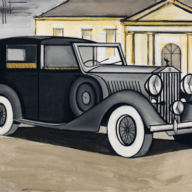 Bernard Buffet — Серый "Роллс-ройс" 1937 года выпуска