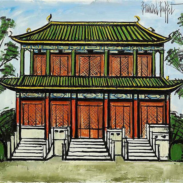 Bernard Buffet — Красный город, Пекин