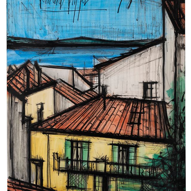 Bernard Buffet — Сен-Тропе, отель La maison aux volets verts
